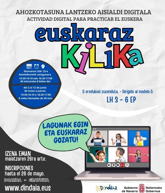 Euskaraz kilika 